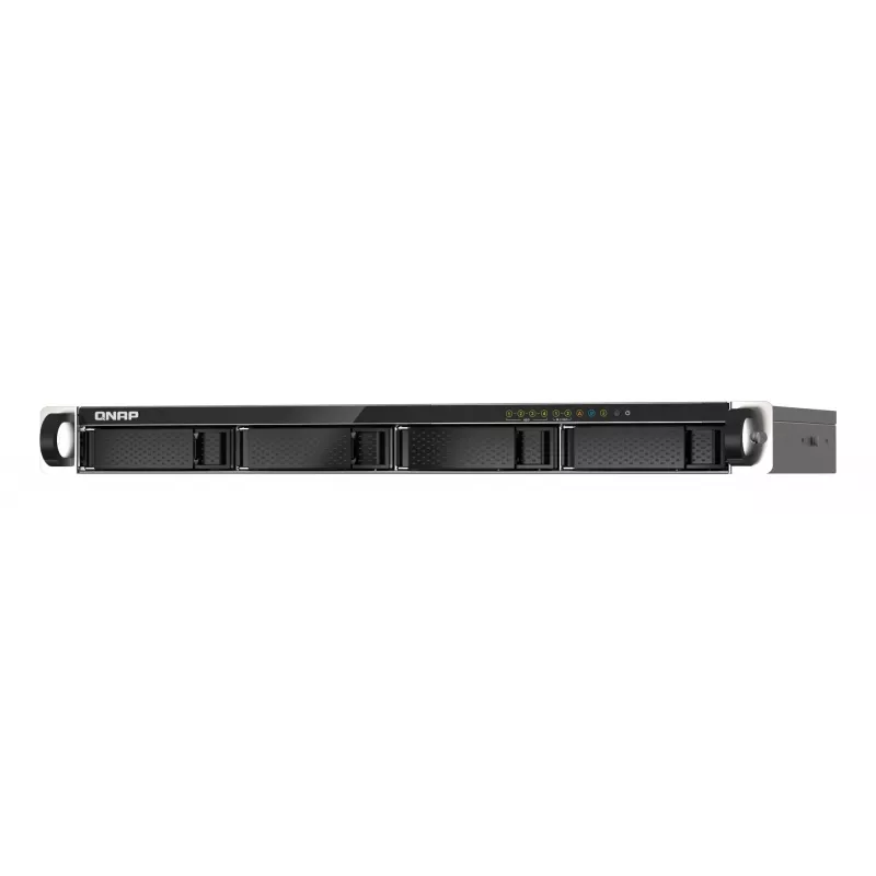 QNAP TS-435XeU NAS Rack (1U) Marvell CN9131 4 GB DDR4 4 TB HDD QNAP QTS Schwarz, Grau