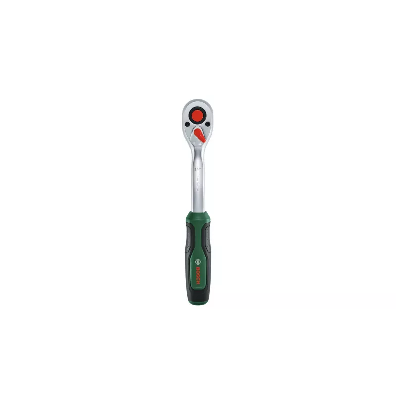 Bosch 1600A02Z9F 1/2 in Ratschen- und Steckschlüsselset, 25 Stk., Grün