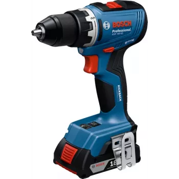 Bosch GSB 18V-65 Professional Akku-Schlagbohrschrauber, 18 V, 2x 5.0 Ah, L-BOXX (06019N3303)