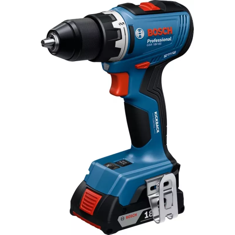 Bosch GSB 18V-65 Professional Akku-Schlagbohrschrauber, 18 V, 2x 5.0 Ah, L-BOXX (06019N3303)