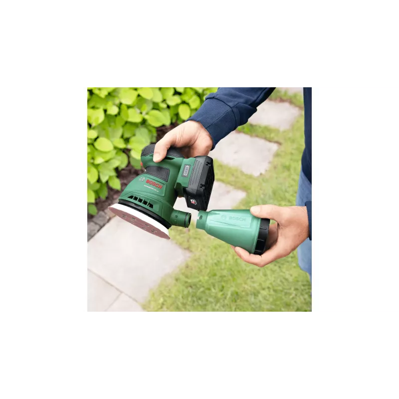 Bosch UniversalOrbit 18V-20 Exzenterschleifer 23000 OPM Schwarz, Grün