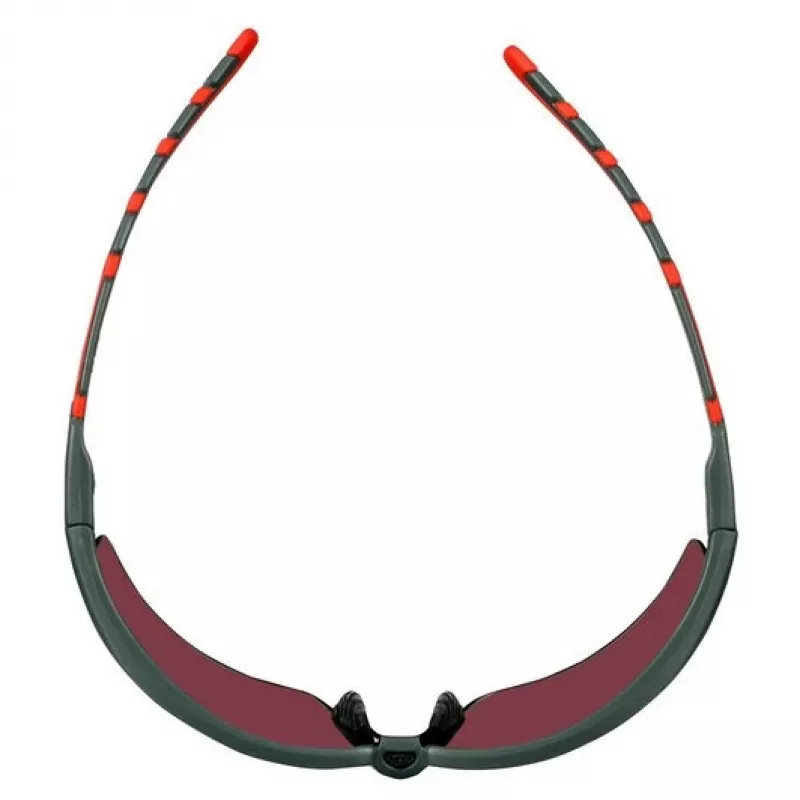3M S2024AS-RED Sicherheitsbrille Schutzbrille Kunststoff Grau, Rot