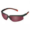 3M S2024AS-RED Sicherheitsbrille Schutzbrille Kunststoff Grau, Rot