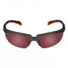 3M S2024AS-RED Sicherheitsbrille Schutzbrille Kunststoff Grau, Rot