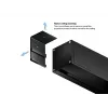 Multibrackets M 16:9 Motorisierte Projektionsleinwand 300x168, 135 Zoll Schwarz Edition