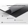 Multibrackets M 16:9 Motorisierte Projektionsleinwand 300x168, 135 Zoll Schwarz Edition