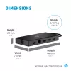 HP 65W USB-C schlank Travel-Netzteil, Laptop, Universal, 90 V, 47 - 63 Hz, 65 W, 20 V