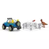 schleich Dinosaurs Geländewagen mit Dino-Außenposten