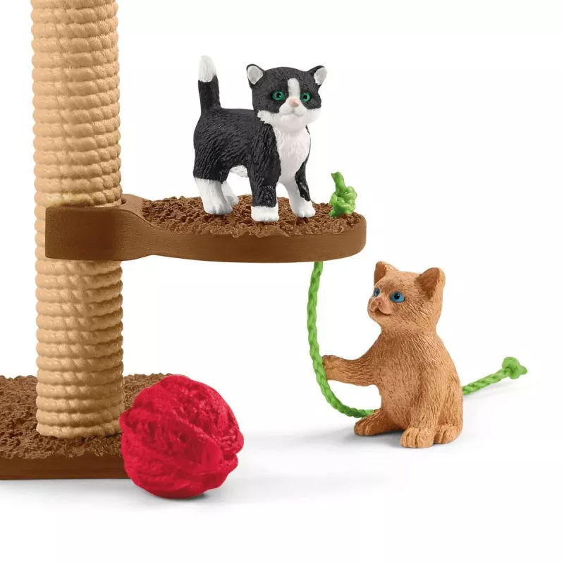 Spielset Schleich FARM WORLD Spielspaß für niedliche Katzen