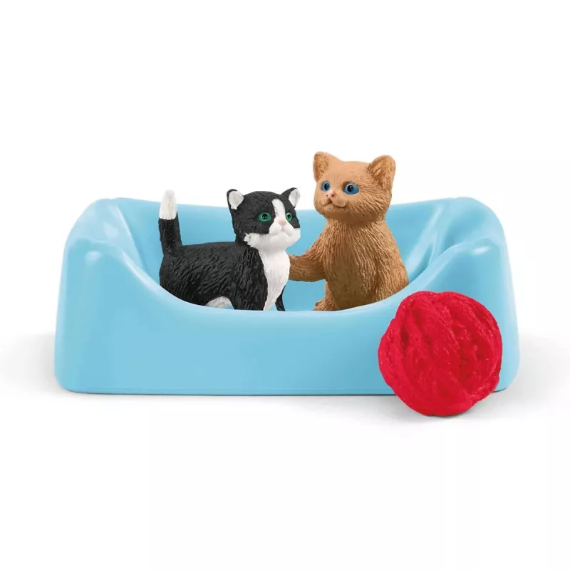 Spielset Schleich FARM WORLD Spielspaß für niedliche Katzen