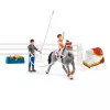 Toy set Schleich HORSE CLUB Mias Voltigier-Reitset