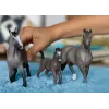 schleich HORSE CLUB Selle Français Stute Schwarzgrau 13955S