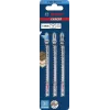 Bosch Expert 2608900554 Stichsägeblatt Kohlenstoffstahl (HCS) 3 Stk.