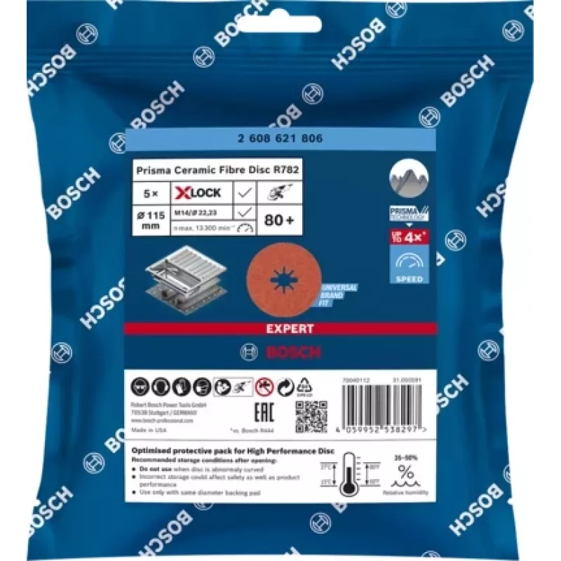 Bosch EXPERT R782 PRISMA Schleifscheibe