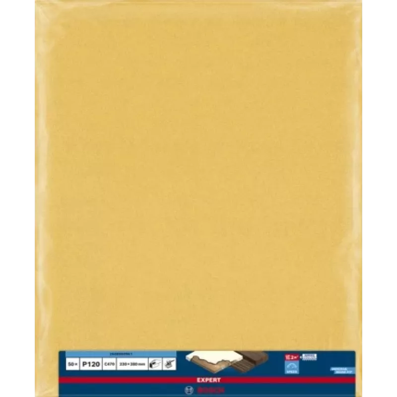 Bosch EXPERT C470 Schleifblatt 2 608 900 961, 230 x 280 mm, K120, 50 Stk