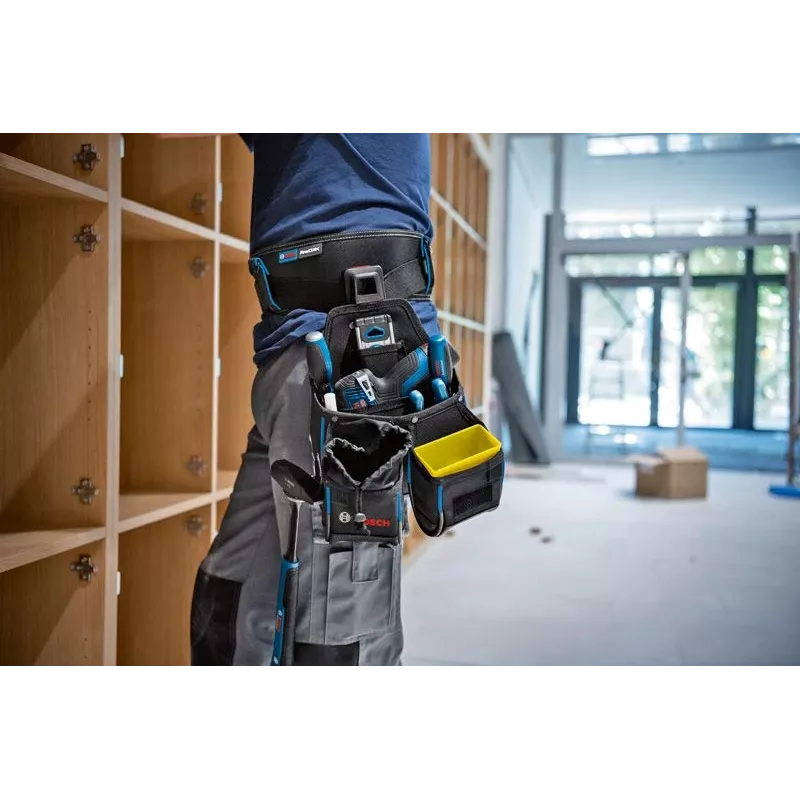 Bosch 1.600.A02.65R, Taillen-Werkzeuggürtel, Schwarz, Schnalle, 5 Stück
