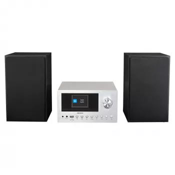 MEDION LIFE P85003 Heim-Audio-Mikroanlage 30 W Schwarz, Silber