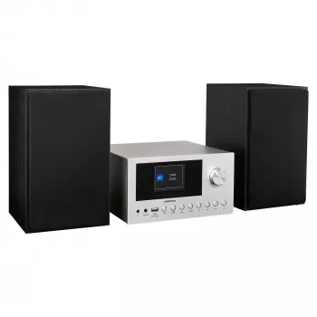MEDION LIFE P85003 Heim-Audio-Mikroanlage 30 W Schwarz, Silber