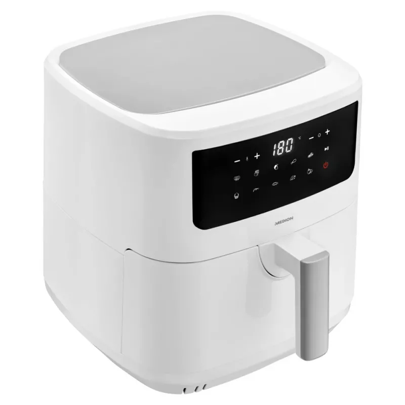 MEDION LIFE P10 XL Einzel 6,8 L 2150 W Heißluftfritteuse Weiß