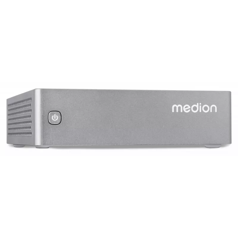 MEDION S06 MD35300 Intel® Core™ i5 i5-1335U 16 GB DDR4-SDRAM 512 GB SSD Mini-PC Silber