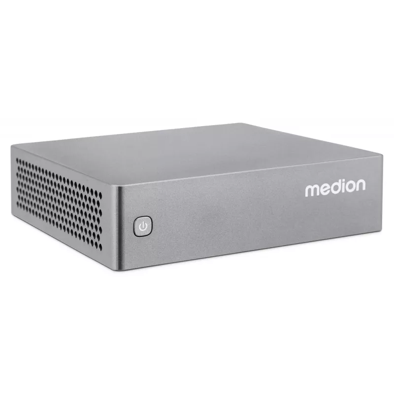 MEDION S06 MD35315 Intel® Core™ i3 i3-1315U 8 GB DDR4-SDRAM 512 GB SSD Mini-PC Silber
