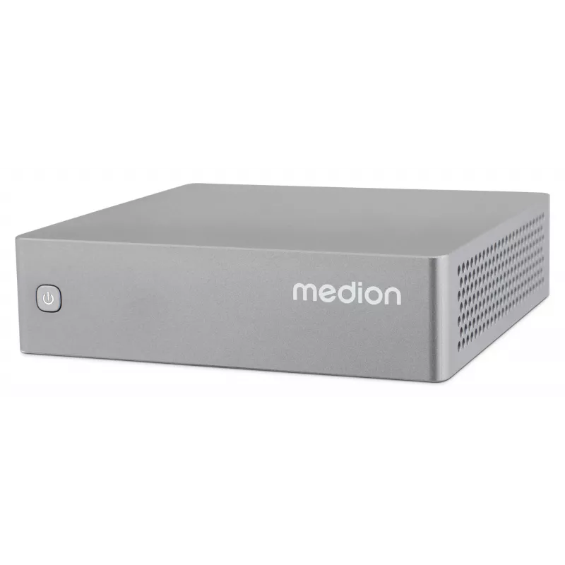 MEDION S06 MD35315 Intel® Core™ i3 i3-1315U 8 GB DDR4-SDRAM 512 GB SSD Mini-PC Silber