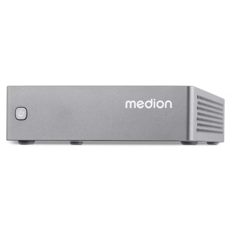 MEDION S06 MD35315 Intel® Core™ i3 i3-1315U 8 GB DDR4-SDRAM 512 GB SSD Mini-PC Silber