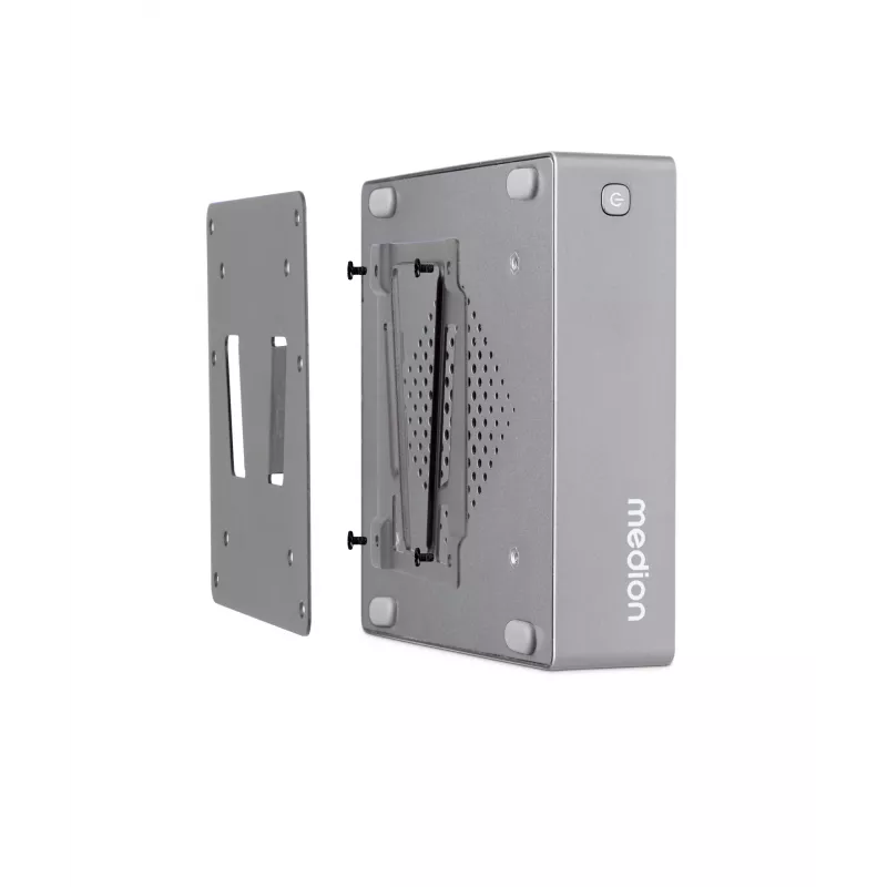 MEDION S06 MD35315 Intel® Core™ i3 i3-1315U 8 GB DDR4-SDRAM 512 GB SSD Mini-PC Silber