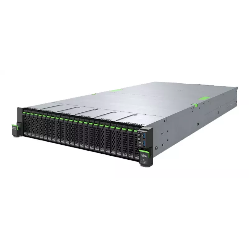 Fujitsu PRIMERGY RX2540 M7 Server 0 GB Rack (2U) Intel® Xeon® Gold 6526Y 2,8 GHz 32 GB DDR5-SDRAM 900 W
