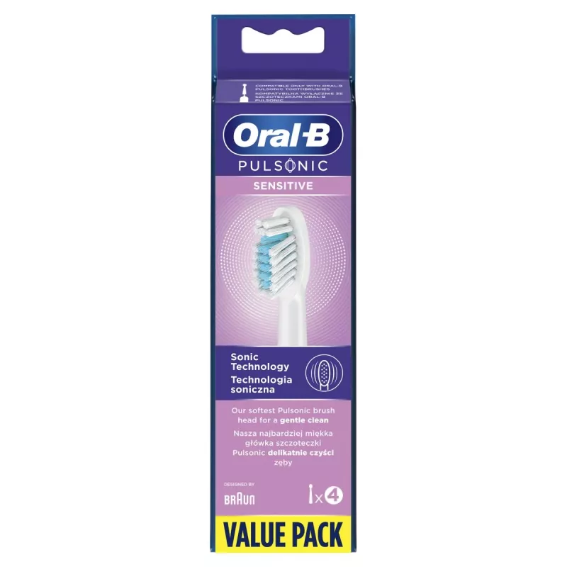 Oral-B Pulsonic Sensitive 4 Stück Weiß