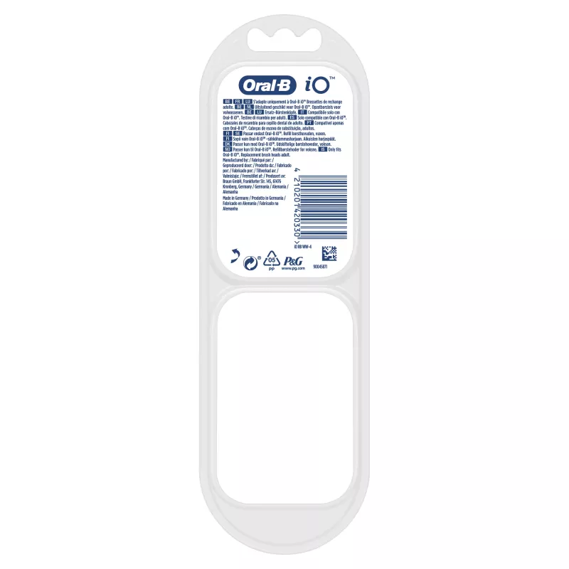 Oral-B 80365502 Zahnbürstenkopf 4 Stk. Weiß