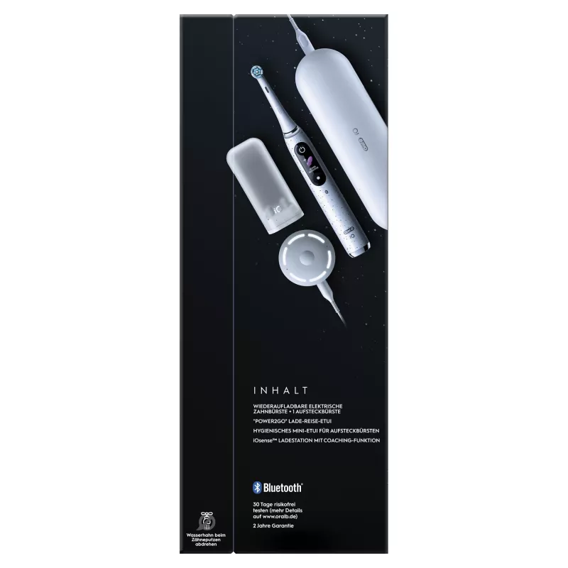 Oral-B iO Series 10 Zahnbürste für Erwachsene rotierend-oszillierend Weiß