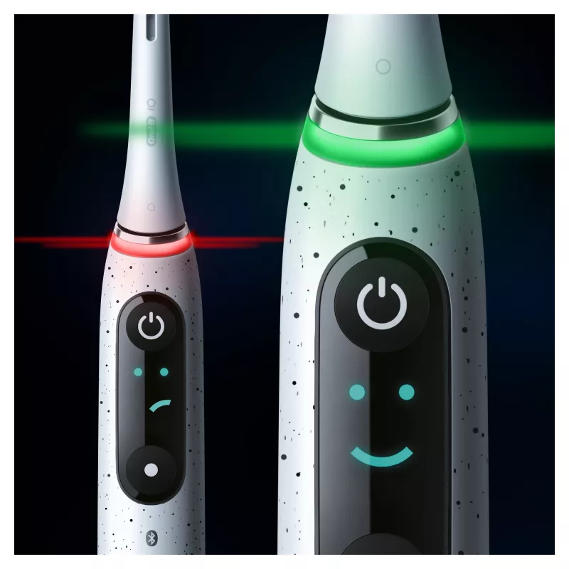 Oral-B iO Series 10 Zahnbürste für Erwachsene rotierend-oszillierend Weiß
