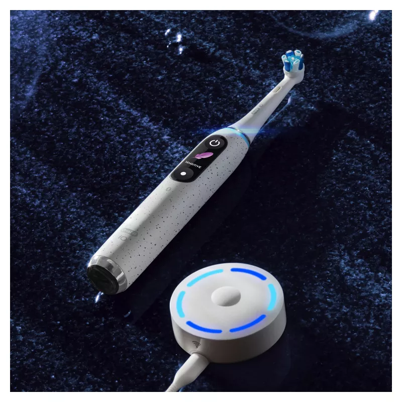 Oral-B iO Series 10 Zahnbürste für Erwachsene rotierend-oszillierend Weiß