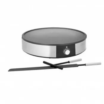 WMF Lono Crêperie Crêpe-Maker 1 Crêpe(s) 1600 W Schwarz, Silber