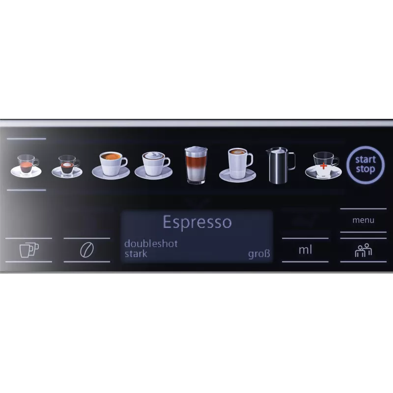 Siemens TE657F09DE Kaffeemaschine Vollautomat Espressomaschine 1,7 l