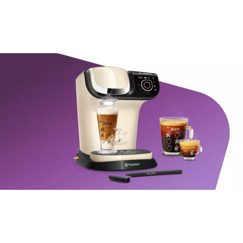 Bosch TAS6507 Kaffeemaschine Vollautomat Kapsel-Kaffeemaschine 1,3 l