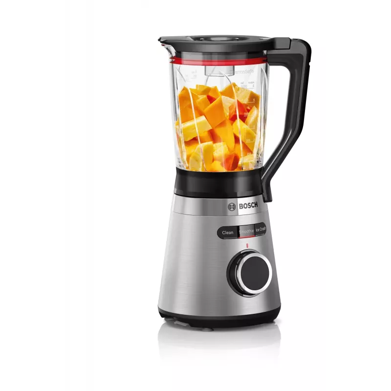 Bosch Serie 4 MMB6382M Mixer Standmixer 1200 W Schwarz, Edelstahl