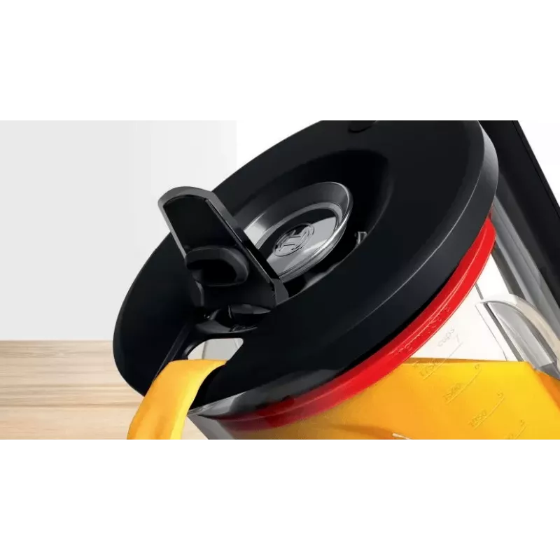 Bosch Serie 4 MMB6382M Mixer Standmixer 1200 W Schwarz, Edelstahl