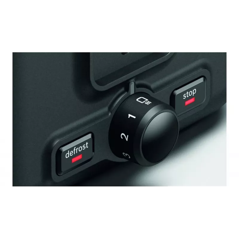 Bosch TAT3P421DE Toaster 2 Scheiben 970 W Schwarz, Weiß