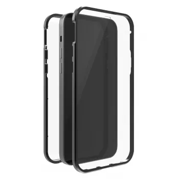 Hama 360° Glass Handyhülle 15,5 cm (6,1 Zoll) Hülle Schwarz, Transparent