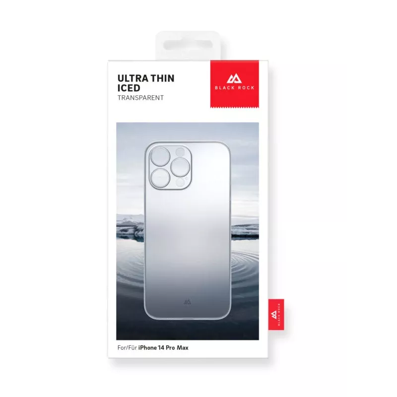 Hama Ultra Thin Iced Handyhülle Abdeckung Transparent für iPhone 14 Pro Max