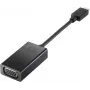 HP USB-C-auf-VGA-Adapter, Schwarz, China, Windows 10, Windows 11, ChromeOS, Business, 0 - 40 °C