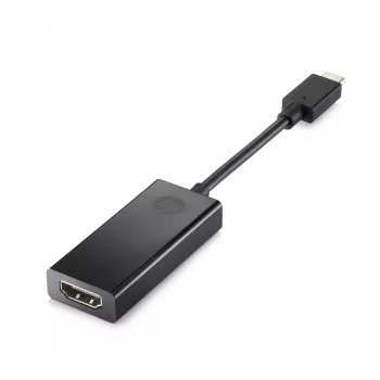 HP USB-C-auf-VGA-Adapter, Schwarz, China, Windows 10, Windows 11, ChromeOS, Business, 0 - 40 °C