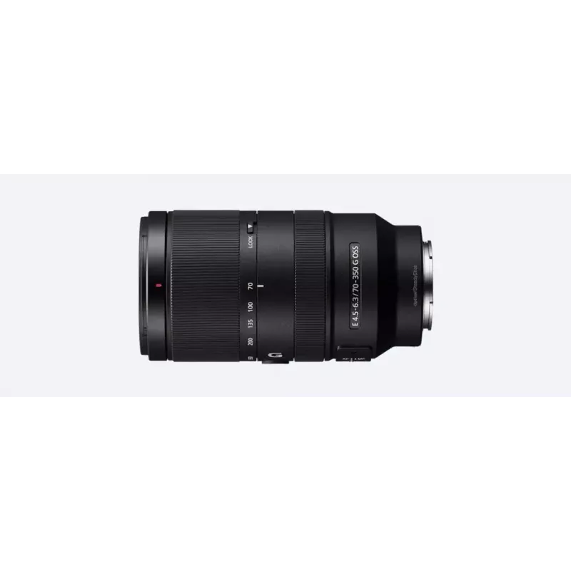 Sony E 70-350 mm F4.5-6.3 G OSS Kameraobjektive, Schwarz