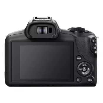 Mirrorless camera body Canon EOS R100, 24.1 MP CMOS, 6000×4000, 4K, Schwarz