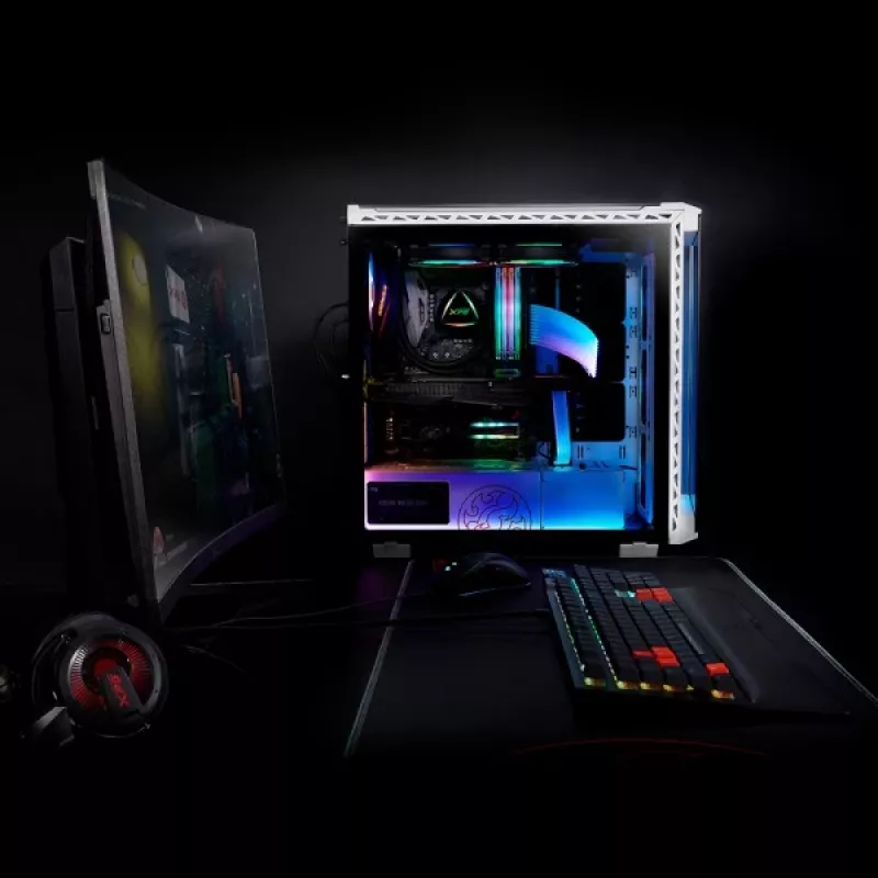 PC Case XPG BATTLECRUISER Midi Tower Schwarz
