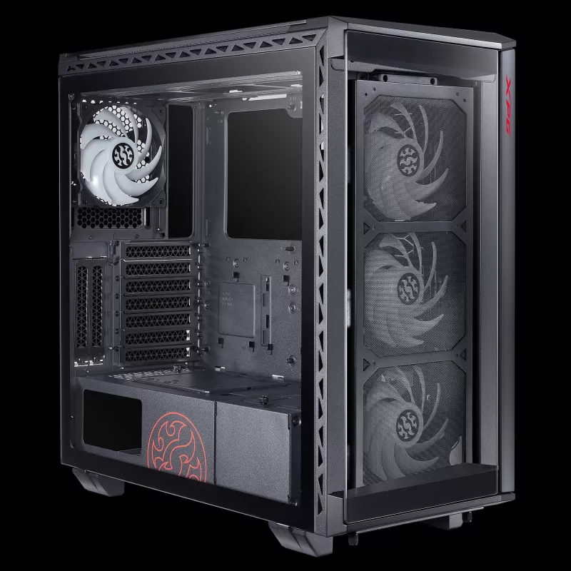 PC Case XPG BATTLECRUISER Midi Tower Schwarz