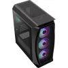 Aerocool Aero One Mini Frost Mini Tower Schwarz