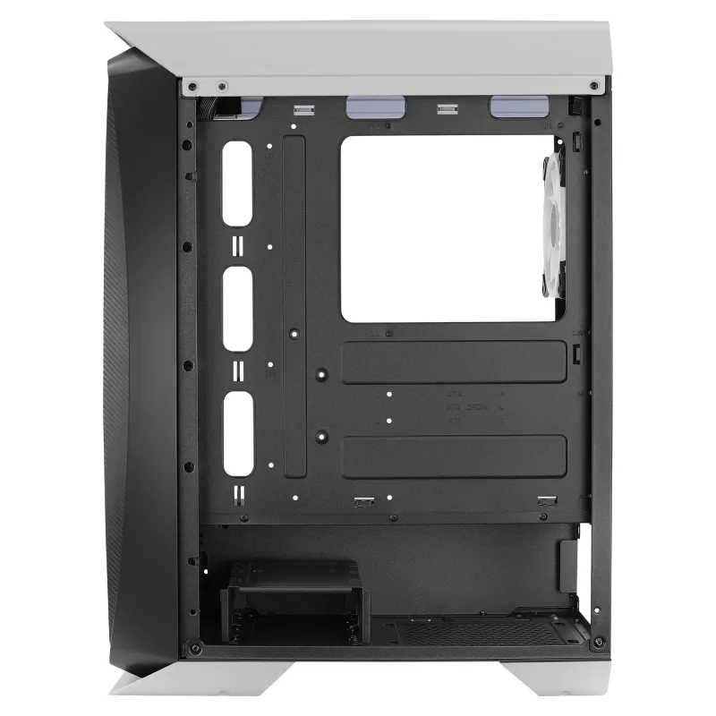 Aerocool AEROONEDUOWHV1 Gaming ATX-Gehäuse 4xARGB-Lüfter Weiß